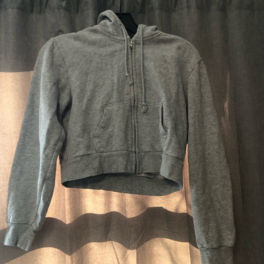 3/$15🔸 john Galt PacSun cropped sweatshirt